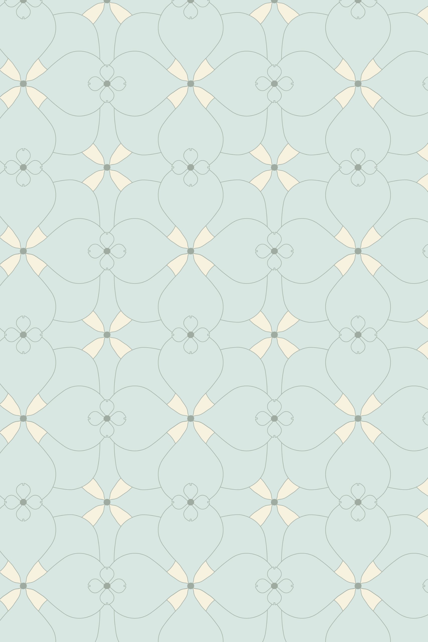 Dogwood Blossom Mosaic full Pattern