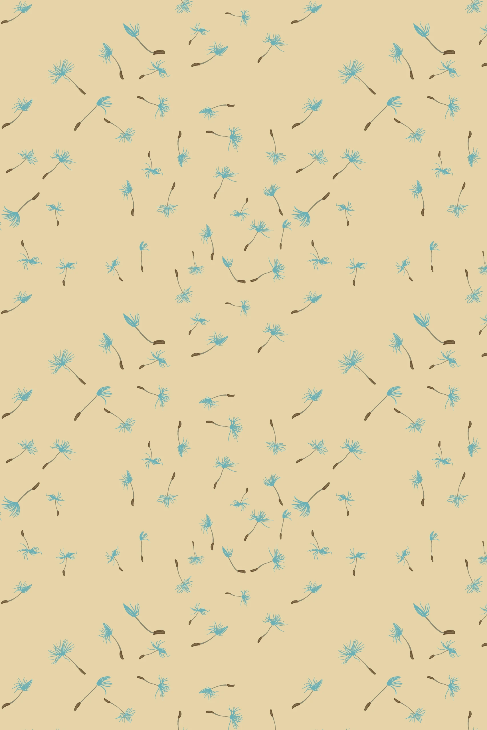 "Make a Wish" pattern from "Dancing with Dandelions" collection